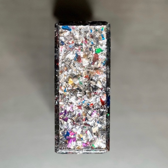 Large Evil Eye Multicolor Confetti
Silver Pink Glitter Acrylic Box
Purse Bag - Picture 6 of 6